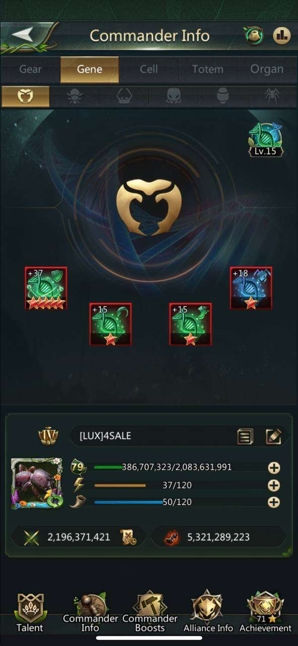 продажа аккаунта к игре Ant Legion